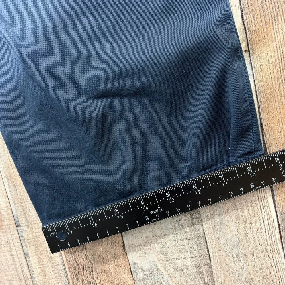 Polo Ralph Lauren Chino Pants Mens 46x32 Navy Blue Classic Fit Vintage Cotton